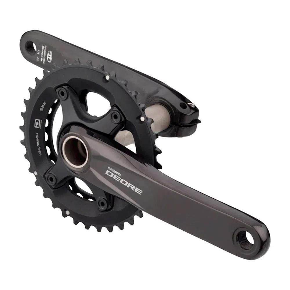 SHIMANO FC-M6000 Crankset, 36/26T, 175 mm, 10-Speed