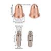 20pcs 0.9mm Aperture Plasma Cutter Electrode 45A Kit Plasma Cutting Torch Tip  For Welding Equipment