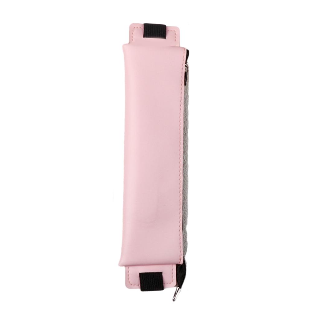 Регулируемый держатель для ручек с эластичной лентой, держатель для карандашей, чехол для ручки на молнии для блокнота в твердом переплете, планировщика