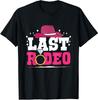 Last Rodeo Bachelorette Party Cowgirl Diamond Gift Unisex T-Shirt