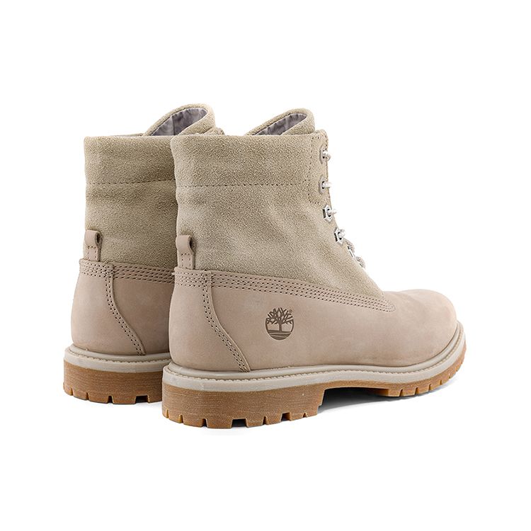 Timberland Vintage Casual Ankle Outdoor Boots Women Boots Light-Gray-Brown A44T8W