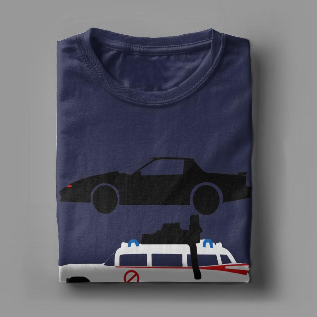 Футболка Knight Rider Kitt Outatime The A-Team для мужчин, хлопковая футболка The Car's The Star Tee Shirt Clothes