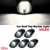 5Pcs/set 16LED Car Roof Top Marker Light Cab Roof Top Running Signal Light For Truck SUV