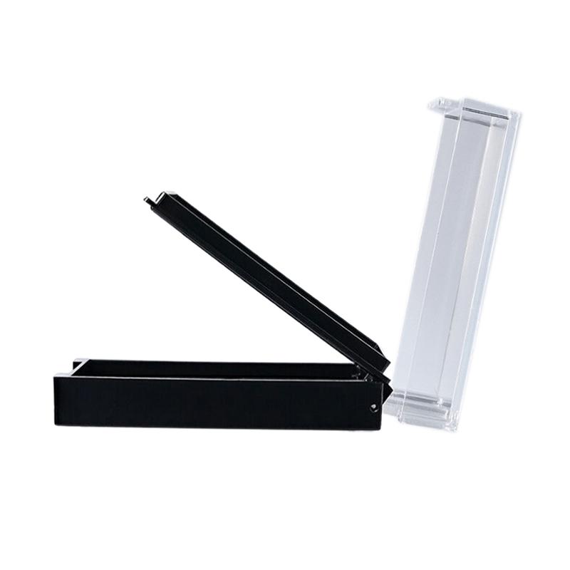 Двухслойный чехол для демонстрации ногтей, прозрачный акриловый чехол для хранения накладных ногтей, многофункциональный контейнер для хранения накладных ногтей