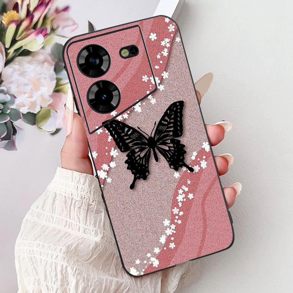 For Tecno Pova 5 Case LH7n Cute Fashion Pattern Cover Soft TPU Phone Cases For Tecno Pova 5 Pro LH8n Pova5 Pro Back Cover Bumper
