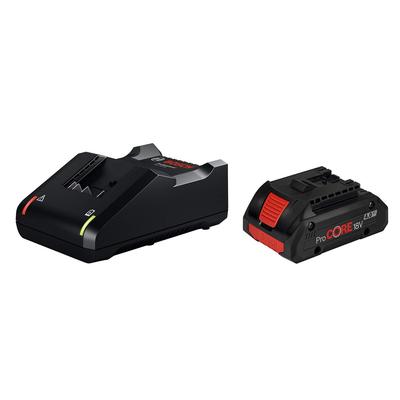 Комплект быстрого зарядного устройства Bosch ProCORE18V PROCORE18V4S1 4.0 Ач и