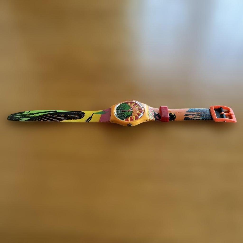 Б/у Винтажные Swatch TEQUILA (Текила / GO102)
