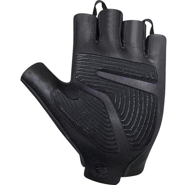 Велосипедные перчатки Chiba Team Glove Pro без пальцев (желтый/черный)