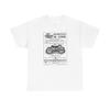 Vintage Motorcycle Tshirt Tops Tee, Retro Biker T-Shirt Mens Womens Tees Top, Classic Bike Top, Cool Rider Shirt