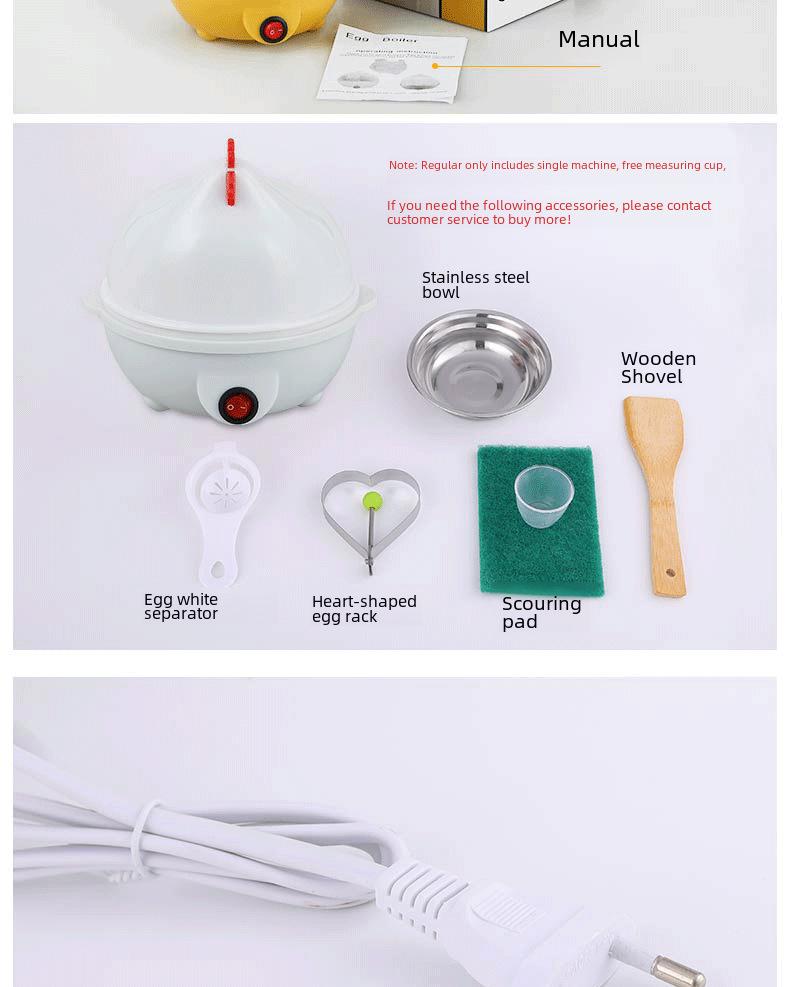 Мини-яйцеварка и рисоварка для завтрака – кухонный прибор американского стандарта