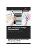 Книга The Process In Budget Management