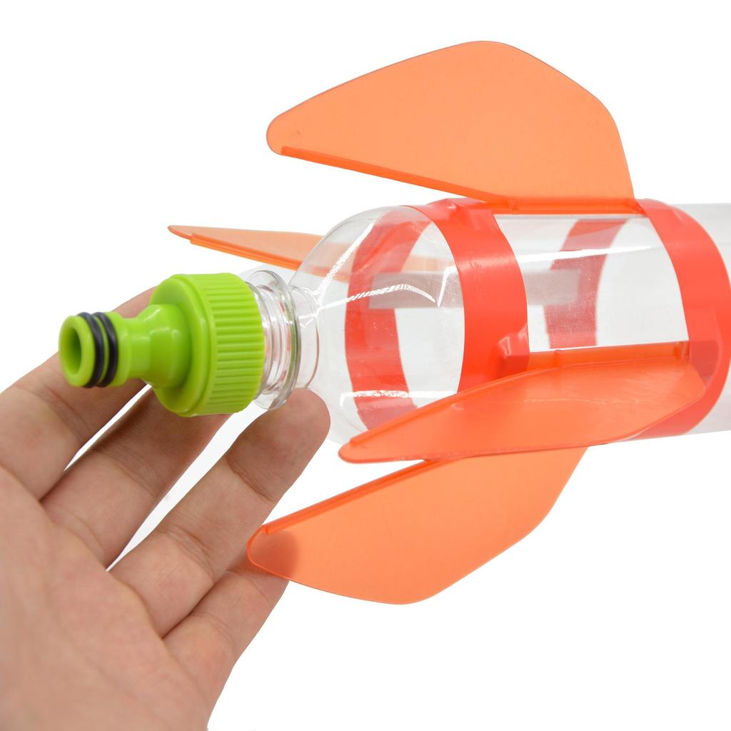 Набор для водяной ракеты: Материалы для научного эксперимента с соплом, парашютом, пусковой установкой и хвостовиком