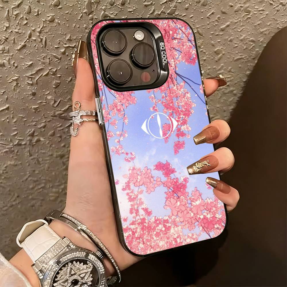 M-MUSIC Y-Yorushika S-sart Чехол для телефона Для iPhone 17,16,15,14,13,12,11 Plus,Pro Max,XS,Разноцветный Серебристо-черный Чехол