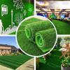 Artificial Grass Indoor Outdoor 1.6x1.6 FT, 0.8 Inch Realistic Synthetic Fake Grass, Artificial Grass Rug Dog Pet Mat, Carpet For Patio