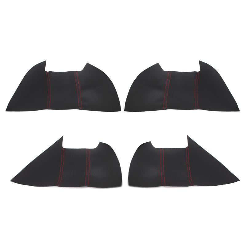 4 шт. мягкая кожаная дверная панель для Honda Civic 9th Gen 2012 2013 2014 2015 автомобильные дверные панели/дверной подлокотник панель крышка