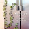 Ivy Plant Refrigerator Stickers Realistic Design 3D Magnetic Ivy Leaf Fridge Decals Flexible Stems Botanical Decor