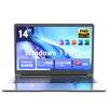 Dobios Windows 11 Laptop with Japanese Webcam USB Mini and Celeron N4000 Lightweight and Ideal for and Those Working from Home or Using 128GB Office,