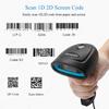 1D 2D Сканер штрих-кода Проводной или Беспроводной или Bluetooth Считыватель штрих-кода qr-код Код Datamatrix PDF417 Ручной сканер