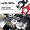 2 Pcs Automotive Battery Terminal Wire Cable Clamp Quick Release Connector For Car Caravan Boat Accessories 12V 24V
