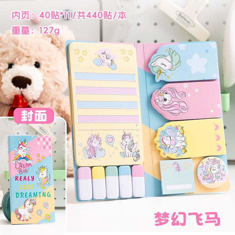 Scrapbooking Sticky Notes Cute Adhesive Stickers Journal Decoration Stickers Lovely Classification Marking Labels For Notes