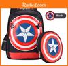America Captain Childrens Backpack Shoulder Padding Multiple Storage Compartment