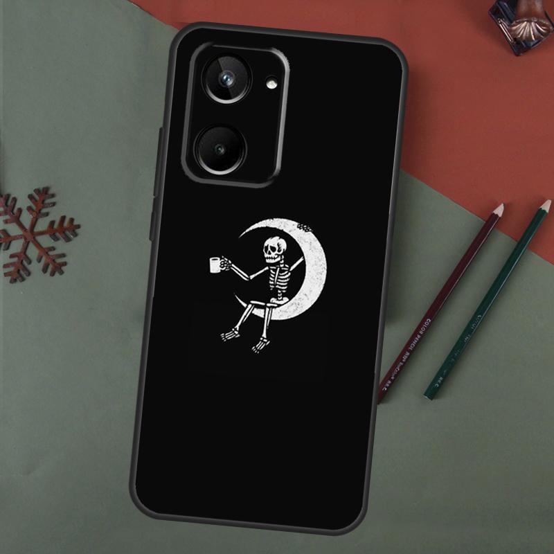 Арт-кейс 'Скелет' для Realme 15 Pro GT7 GT6 C65 C67 C61 C53 C55 C51 C35 C63 C71 C75 11 12 13 14 Pro Plus