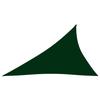 VidaXL Sun Sail Oxford Fabric Triangular 3x4x5 M Dark Green