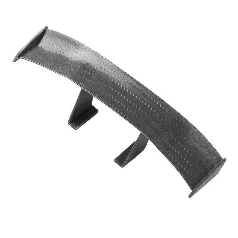 Car Mini Spoiler Tail Wing Carbon Fiber Look Tail Wings Model Decoration Emblem For Mitsubishi ASX Lancer 10 Pajero Outlander