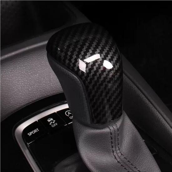 Carbon fiber Car Gear Shift Knob Cover Trim For Toyota Corolla Cross