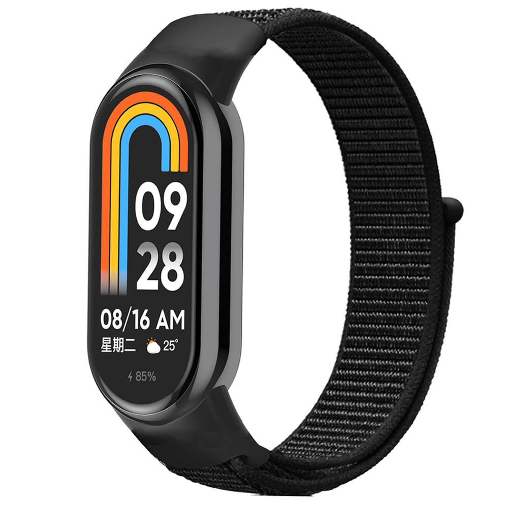 Нейлоновый ремешок для Xiaomi Mi Band 10/9/8 Браслет NFC Дышащий браслет Наручный ремешок Correa Спортивный ремешок для Mi band 8/9/10 Ремешок