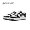 Кроссовки Bape унисекс повседневные модные замшевые кроссовки кожаные кроссовки Star Shoes Low Top