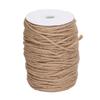 4MM 3 Strand Rope 100m Natural Decoration Hemp Jute Twine String for Artworks Gardening Decorating