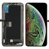 For iPhone XS LCD Screen + Black Touch Screen