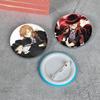 32/44/58 мм Булавка Bungo Stray Dogs Круглая мультяшная брошь ручной работы для рюкзака, одежды, аксессуаров, аниме-коллекции, значков, украшений