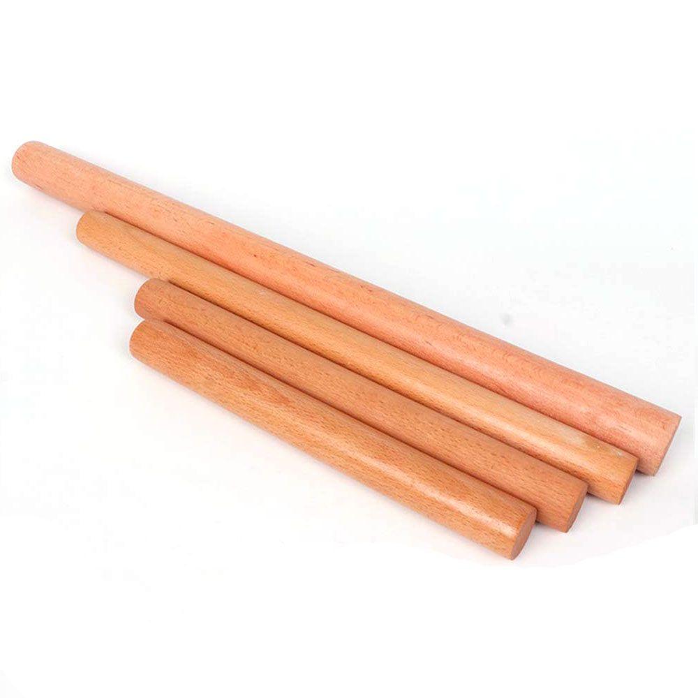 Noodles Dumpling Cake Kitchen Accessories Wooden Baking Tools Rolling Pin Bakeware Dough Roller