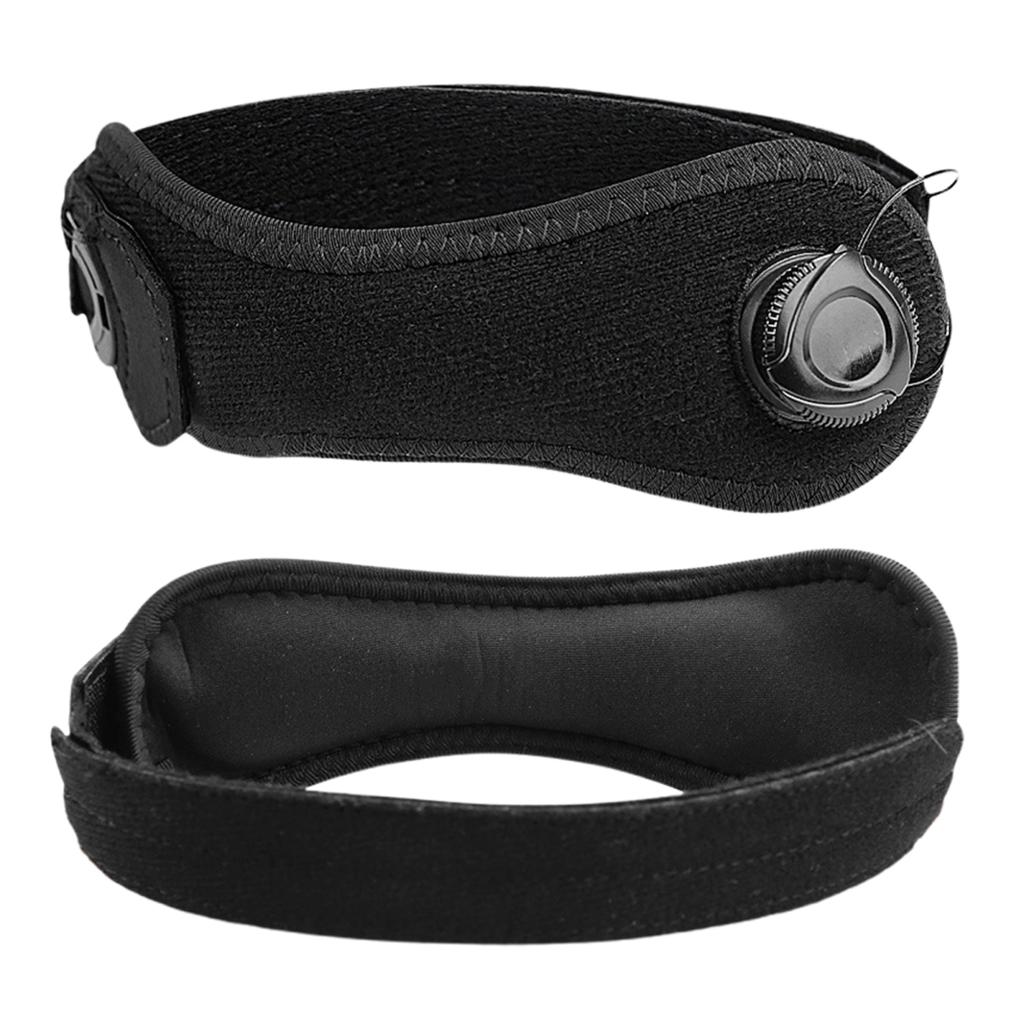 2 Pcs Patella Tendon Knee Strap Adjustable Compression Patella Stabilizer Knee Pain Relief Support Brace for Hiking Soccer Basketball Running