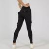 Женские быстросохнущие брюки для йоги с высокой талией - Эластичные фитнес-леггинсы с эффектом подтяжки бедер