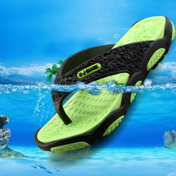 Мужские легкие сандалии, летние повседневные шлепанцы