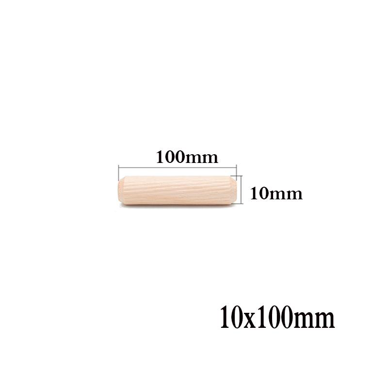 100/50 шт. Дюбель для деревообработки, штифты для рукоделия, набор стержней, мебельный штифт, штифт для деревянного шкафа, ящика, круглая рифленая древесина