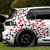 Camouflage Car Stickers Racing Camo Decals Refit Auto Both Sides Body Door Wrap Vinyl Film DIY Automobiles Styling Accessories