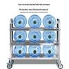 LIJIA KITCHENWARE LJ Three-Layer Stainless Steel Service Cart