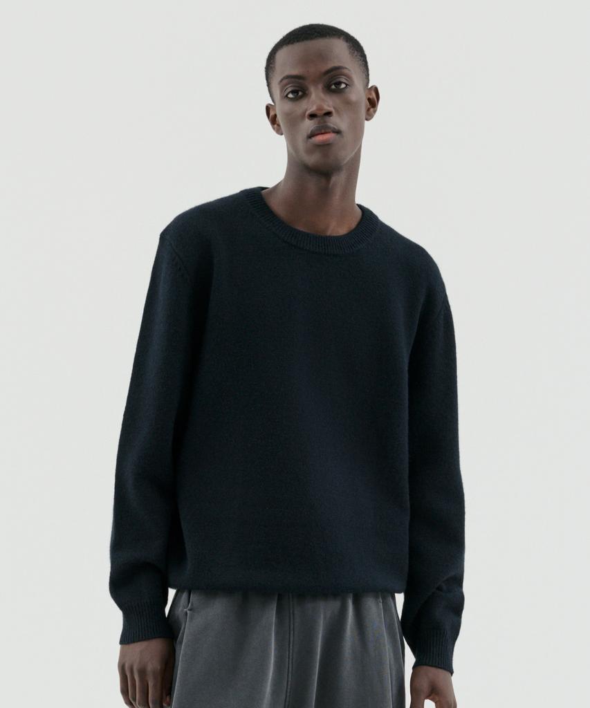 TRADCLUB Basic Oversized Round Knit (5 Colors) (Type A)