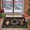 1pc JOY Letter Christmas Mat Suitable for Home Decor, Non-Slip Machine-Washable Entryway with JOY Letters, Colorful Vintage Suitable for /Outdoor Use,