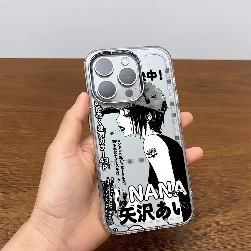 Новый Крутой Аниме Чехол Для Телефона Девушка Для Nana Osaki Line iPhone 17 16e 16 15 14 13 12 11mini Pro Max X XR XSMAX 8 7 Air Plus Чехол Y2K