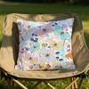 Watercolor Butterfly Pattern Cushion Cover Soft Reversible Durable Pillow Cover MultiScene Use for Home Car Daily Comfort