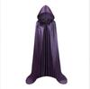 Halloween Cape, Grim Reaper Vampire Cloak, Satin Fabric Costume for Adults and Kids, Fancy Dress, Themed Party and Carnival