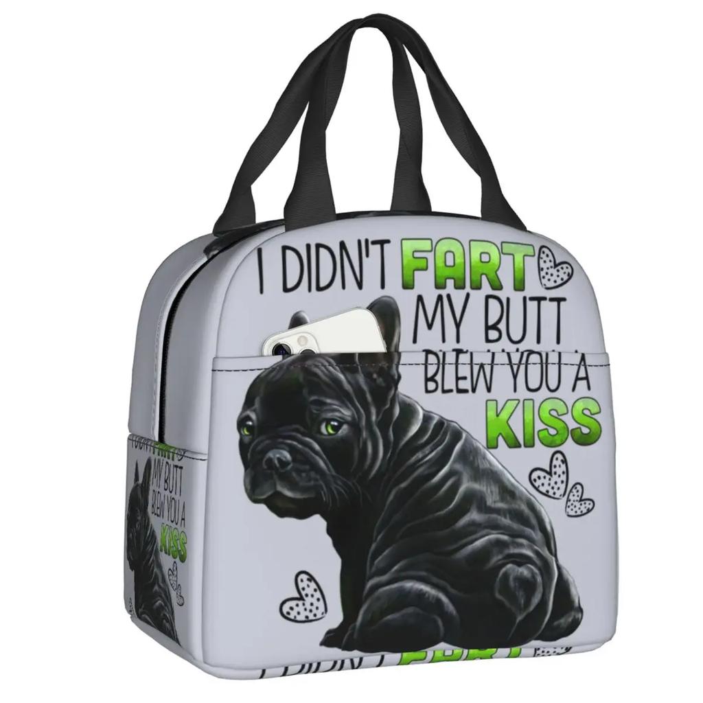 Французский бульдог термосумка для обеда для женщин герметичная французская собака любительница холодильника термосумка для обеда офис работа школа