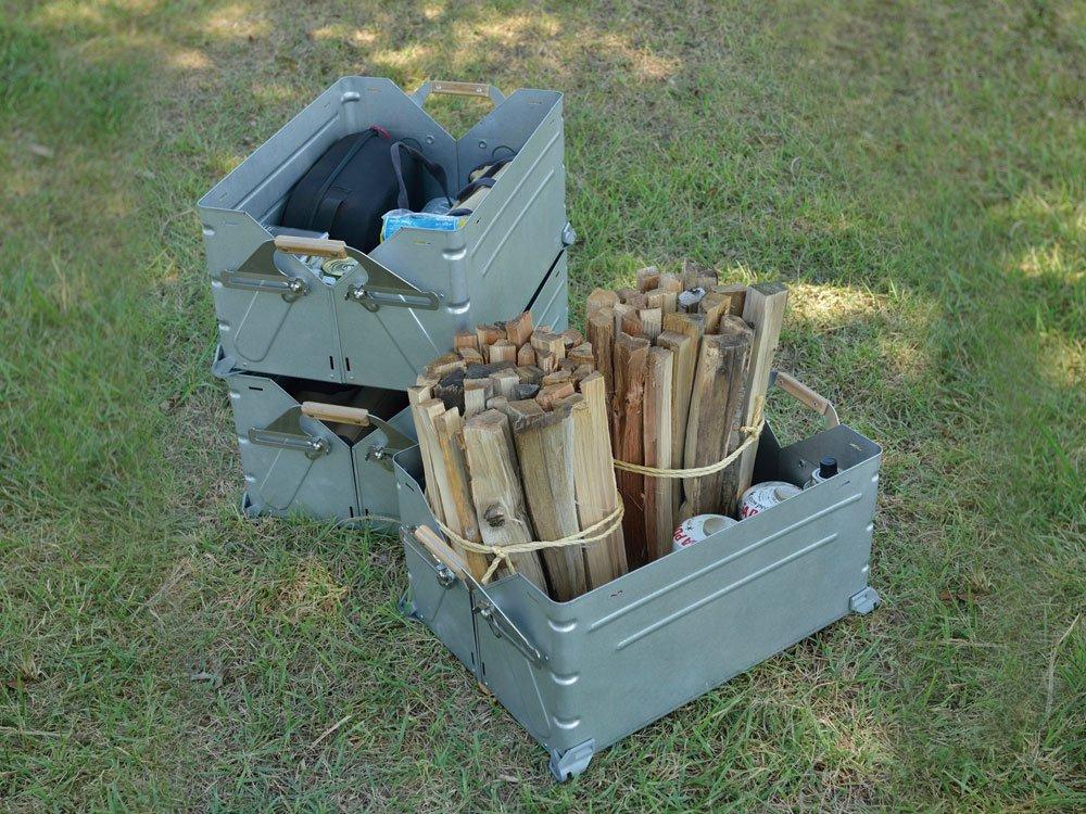 Snow Peak Furniture Shelf Container 25 Container Shell Container Gear Container Outdoor Camping UG-025G