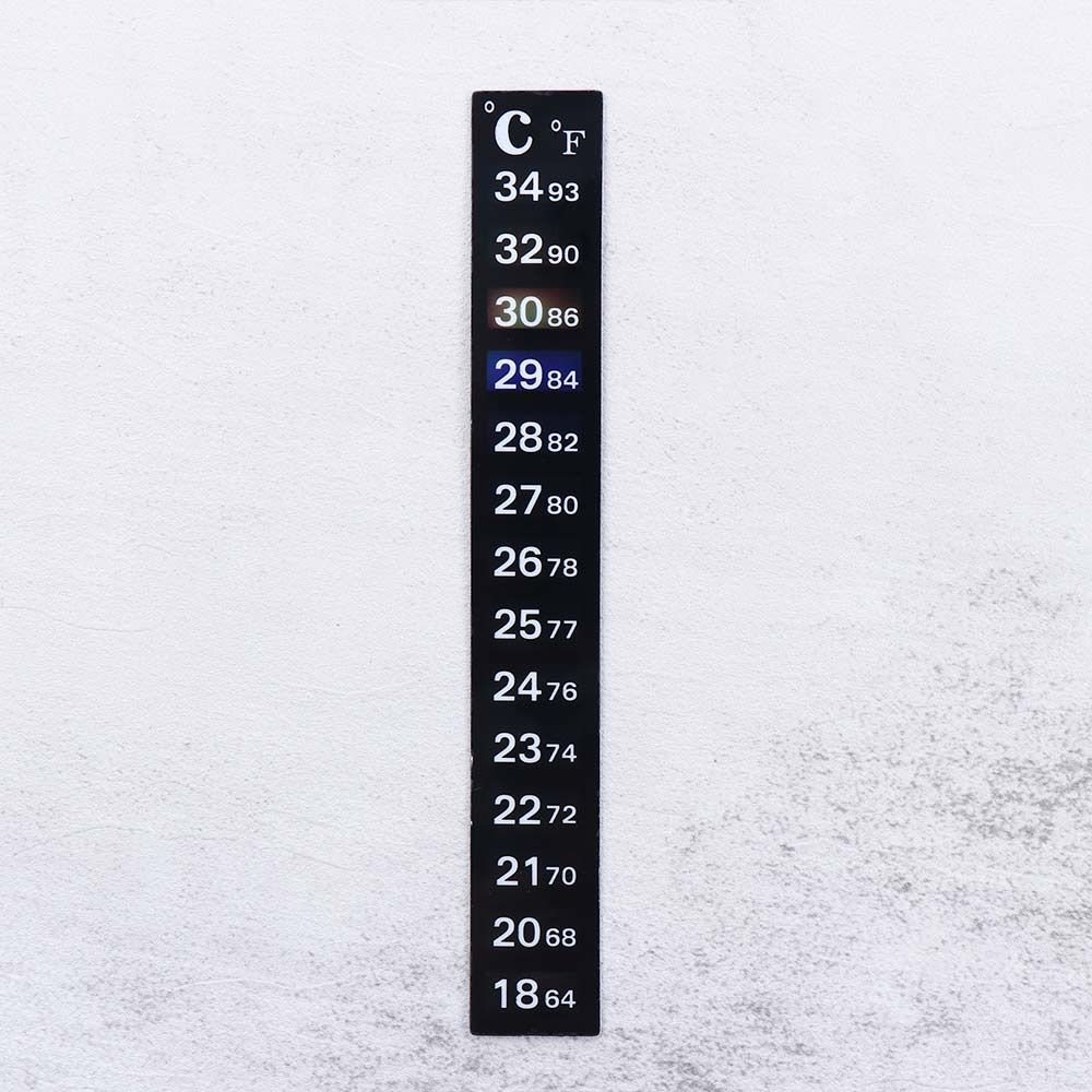 Fridge for Aquarium Stick-on Tools Fish Tank Thermometer Temperature Control Temperature Measurement Stickers Thermometer