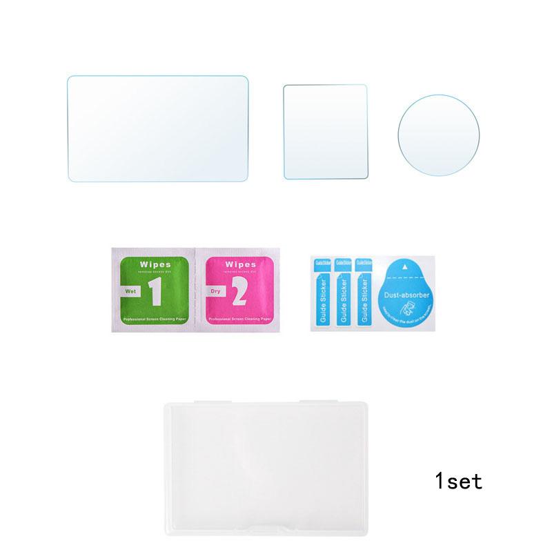 Для DJI Osmo Action 5 Pro закаленная стеклянная пленка для экрана, защитная пленка для объектива, аксессуары для камеры